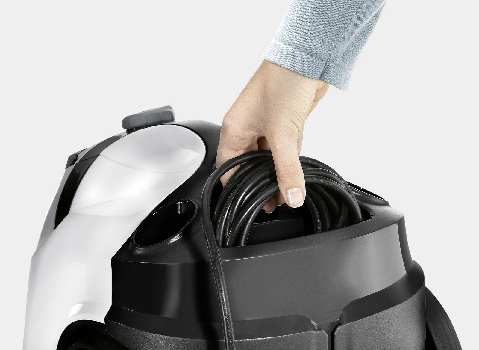 Kärcher Dampfreiniger – 1500 ml, schwarz, für Badezimmer