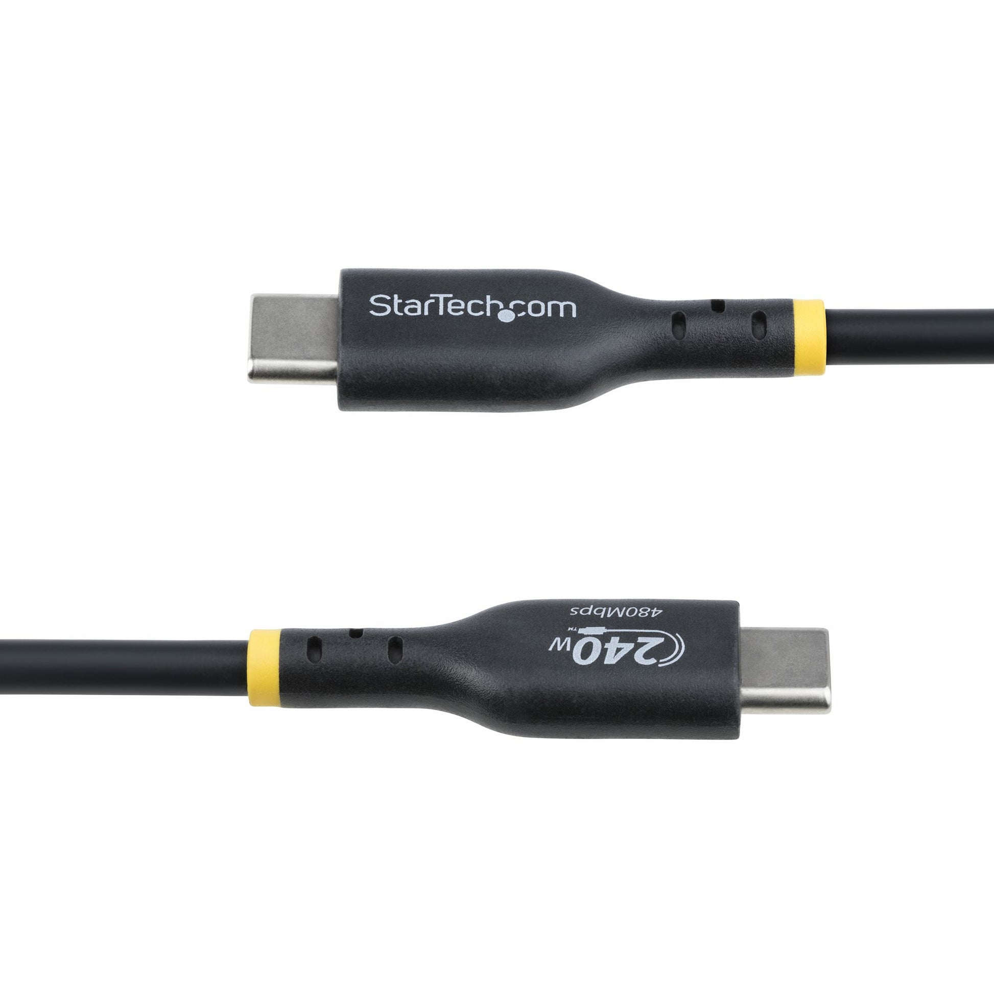 StarTech.com USB-C auf USB-C Kabel – USB 2.0 (480 Mbit/s) – 3 m – PD 240 W – TPE-Mantel, USB-IF zertifiziert