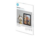 HP Advanced Fotopapier – hochglänzend, A4, 250 g/m², 25 Blatt – für Inkjet-Drucker