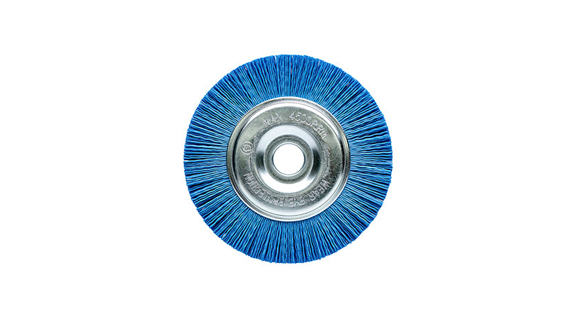 GLORIA Fugenbürste – Ø 10 cm, Nylon, Blau, für GLORIA MultiBrush & WeedBrush