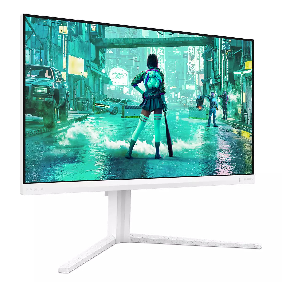 Philips 24M2N3201A/00 – Monitor, 23,8", 1920 × 1080, IPS, 180 Hz, 300 cd/m², Lautsprecher, VESA 100 × 100, Weiss