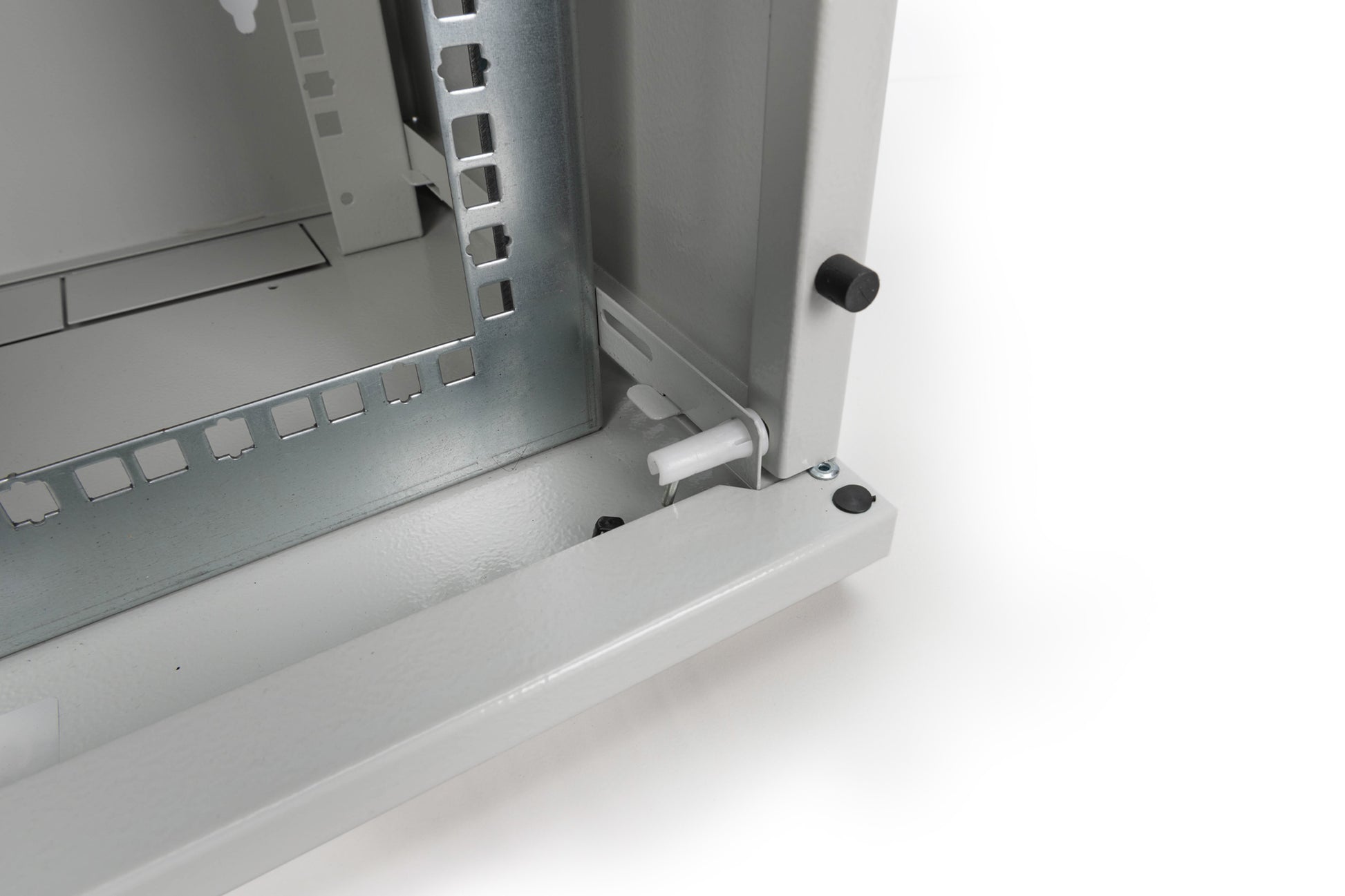 Digitus 10" Wandverteiler 10U, IP20, abschliessbar, 350 × 350 × 550 mm, grau, Stahl
