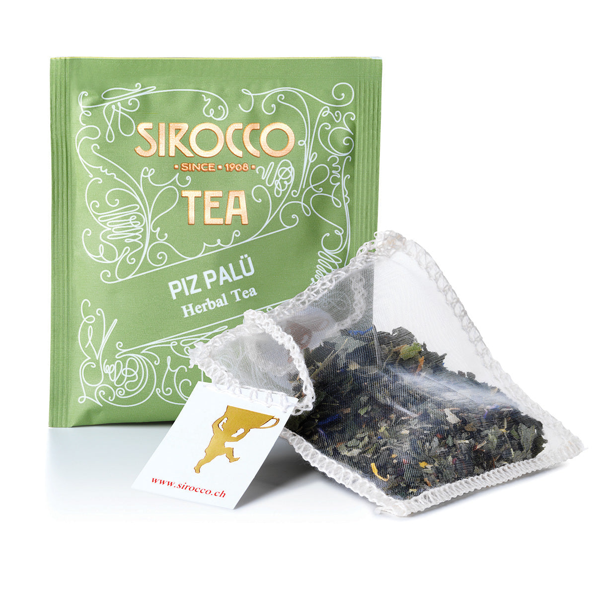 Sirocco Piz Palü – Teebeutel, Bio-Kräutertee – 20 Beutel