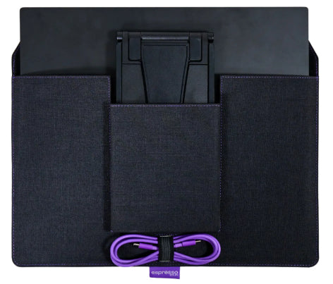 Espresso Displays Notebook-Schutzhülle für Espresso Displays Pro 15 – bis 15,6" – Dunkelgrau