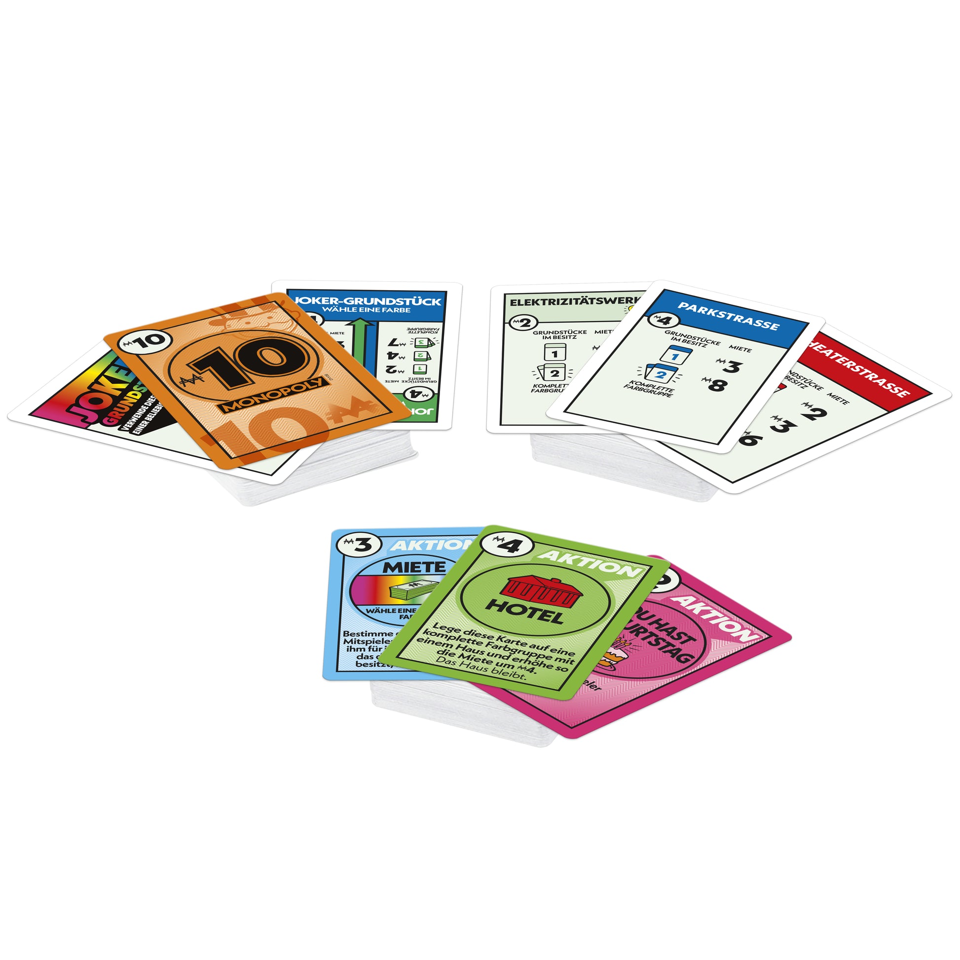 Hasbro Gaming Monopoly Deal – Kartenspiel, 2–5 Spieler, ab 8 Jahren, 15 Min., DE