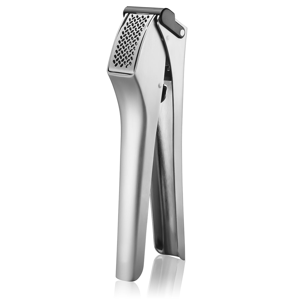 GEFU GARLICO – Knoblauchpresse 3,7 × 20,6 × 6,2 cm, Edelstahl, Silber