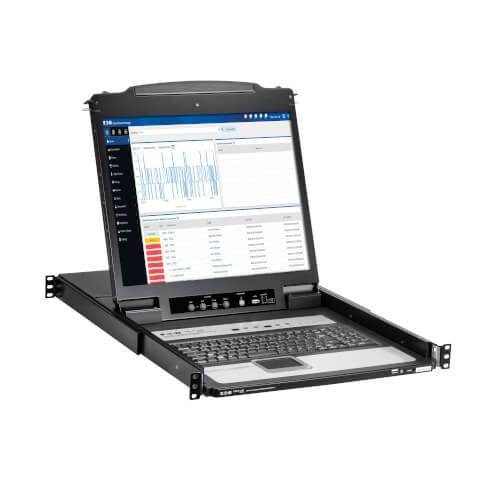 Eaton KVM-Switch über IP, 16-Port, 19" Konsole