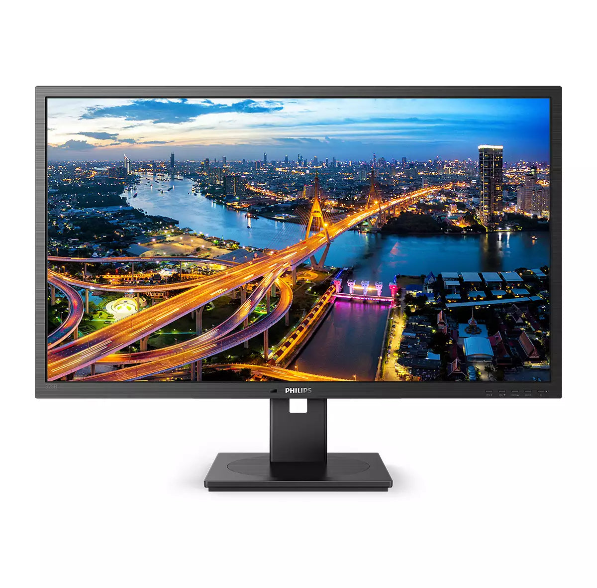 Philips 325B1L/00 – Monitor, 31,5", IPS, 75 Hz, 250 cd/m², USB-C, Lautsprecher, VESA 100 × 100, Schwarz