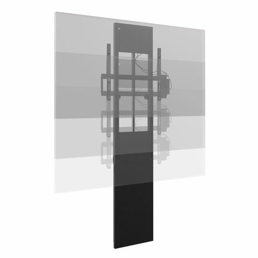 Hagor Wandhalterung – Fix – 42–86" – VESA 200×200–800×600 – bis 80 kg, Motorisiert – Moto Slim Stud-Wall