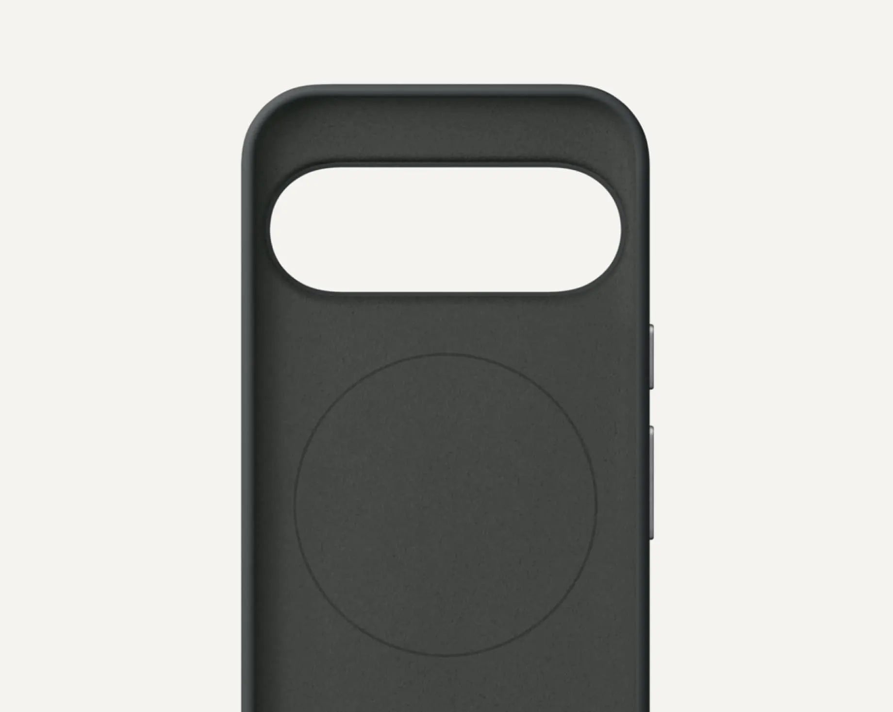 Google Backcover – für Pixel 10/Pixel 10 Pro – schwarz – Mikrofaser, PC, Silikon