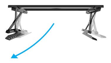 B-Tech Wandhalterung, ausziehbar, schwenkbar, bis 75", VESA 650×400, bis 35 kg, schwarz