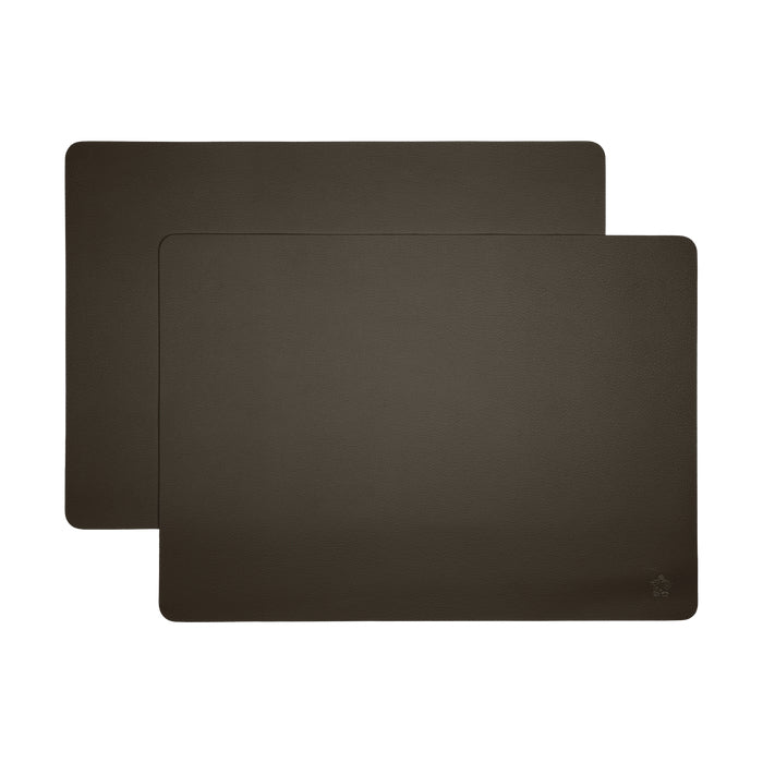 PICHLER Tischset – 33×46 cm, 2er-Set, PU, Braun