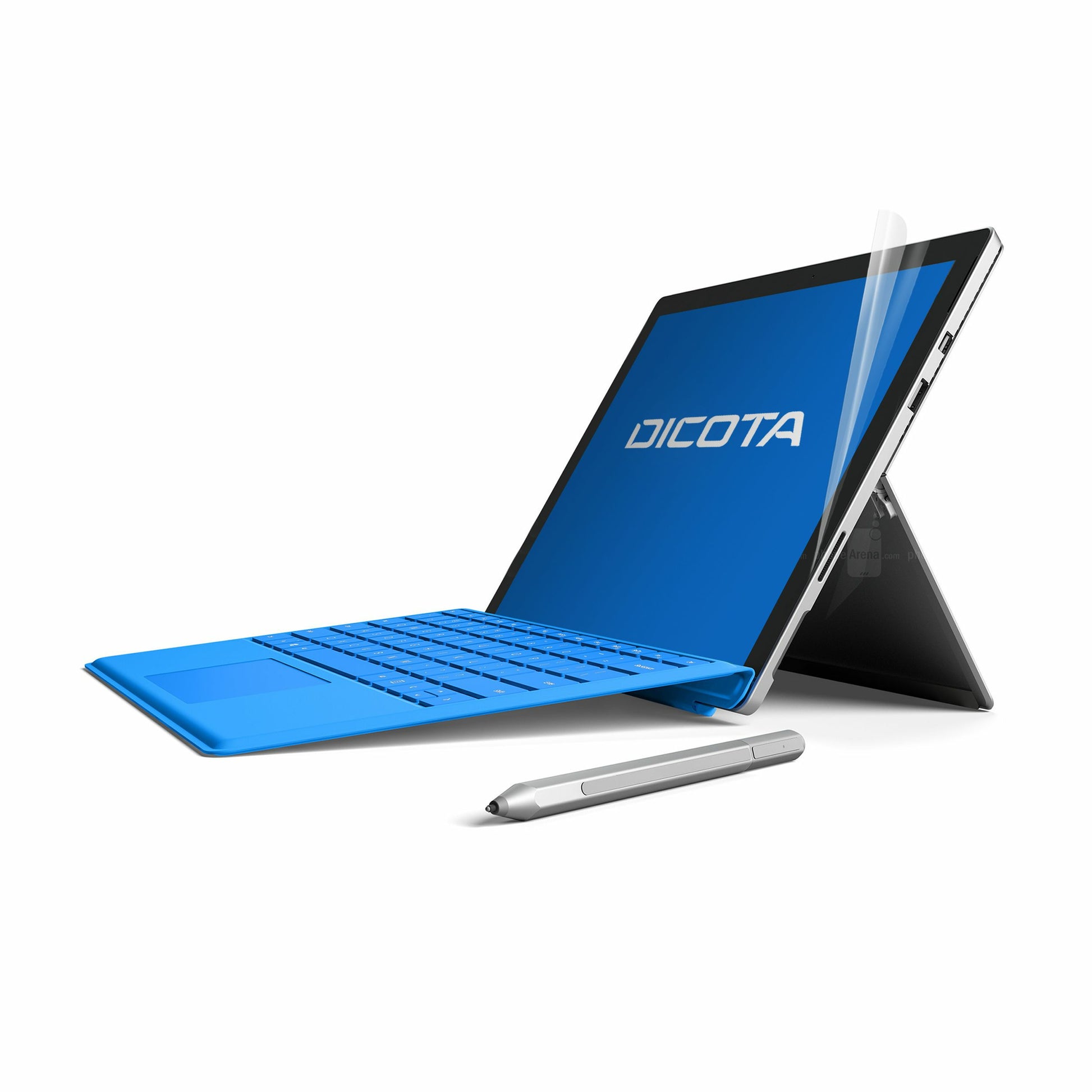 DICOTA Displayschutzfolie Anti-Glare für Surface Pro 4 12,3" – Kratzresistent, Transparent
