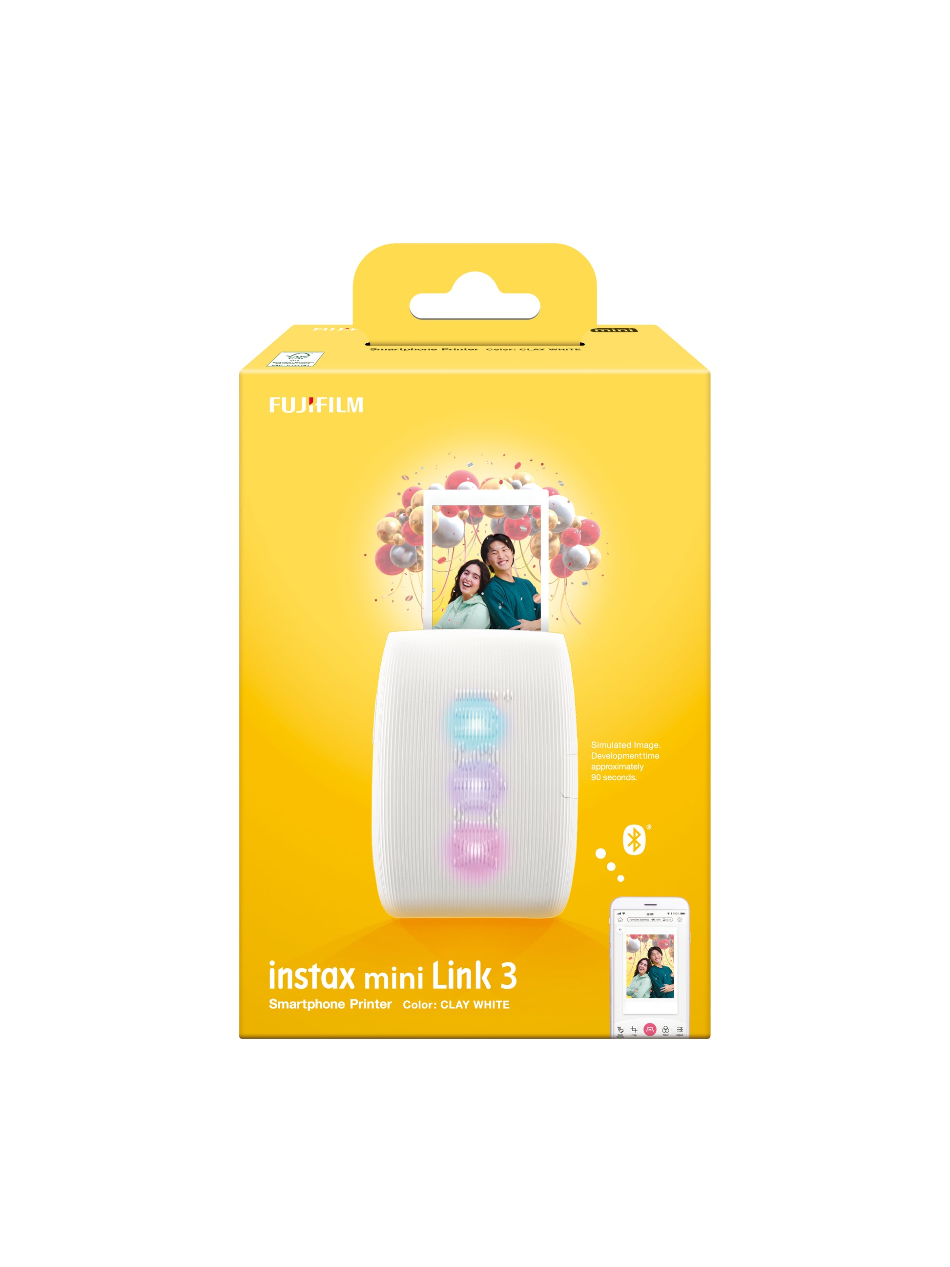 Fujifilm Instax Mini Link3 Clay Weiss