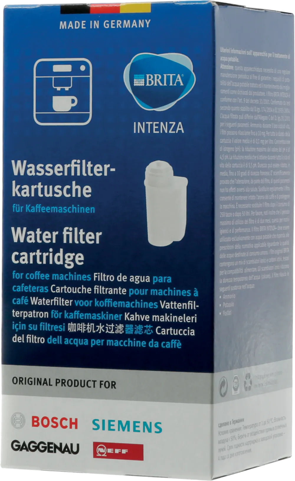 Siemens Filterkartusche – für Siemens EQ.5, TCA7 und TCC7