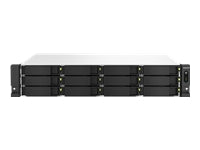 QNAP TS-1264U-RP-8G NAS – 12 Einschübe, 2U, 8 GB RAM