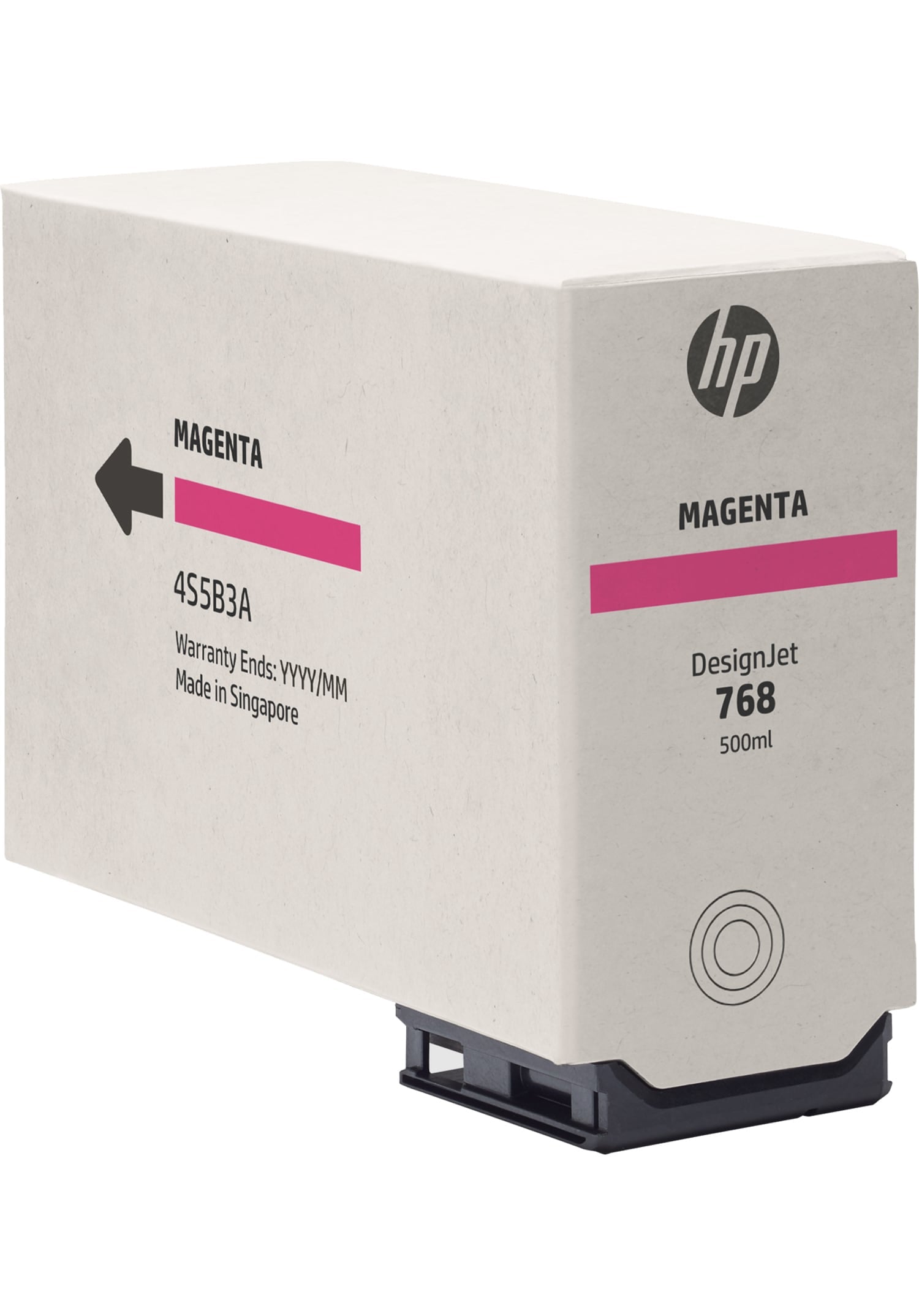 HP Tintenpatrone 768, Magenta, 500 ml – für DesignJet