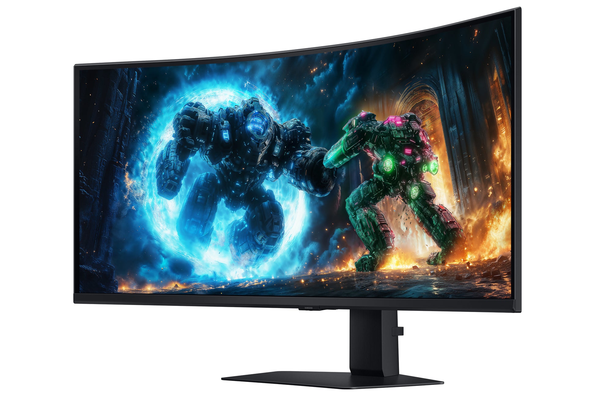 Samsung G75F – Monitor, 40", 5120 × 2160, LCD, Schwarz