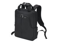 DICOTA Eco Slim PRO Notebook-Rucksack für Notebooks bis 14,1" – Aus recyceltem PET – Schwarz