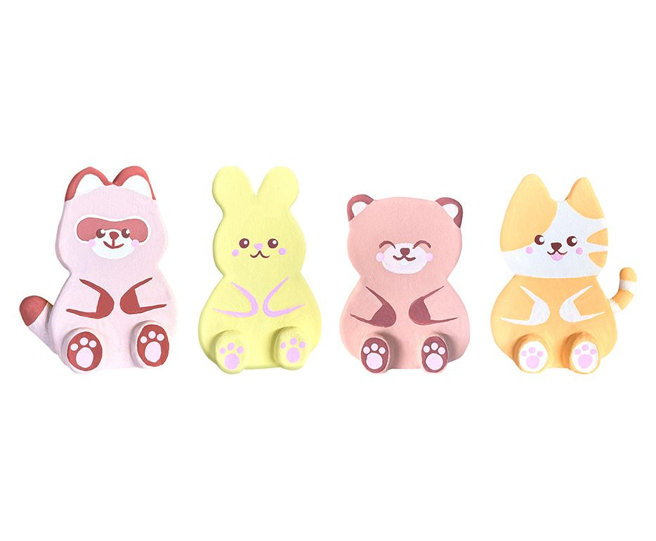 Jovi Kawaii Kreativ – Knete-/Modelliermasse-Set – 500 g – lufthärtend – 8 Farben – ab 6 Jahren