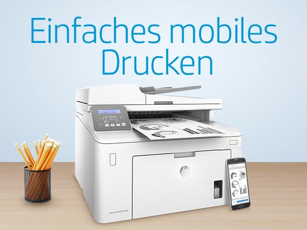 HP LaserJet Pro MFP M148dw – SW-Laser-Multifunktionsdrucker, A4, 3-in-1, Duplex, ADF, WLAN/LAN, AirPrint