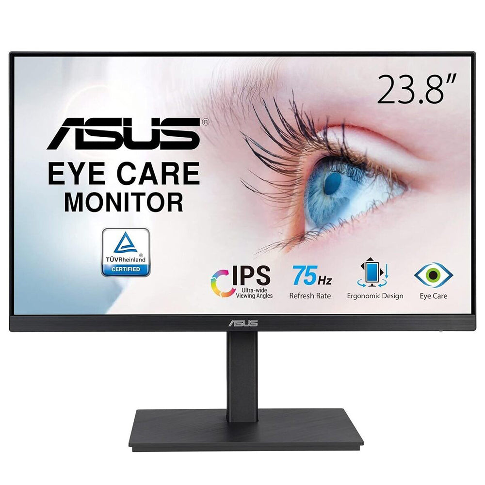 ASUS VA24EQSB – Monitor, 23,8" 1920 × 1080 (Full HD), Schwarz