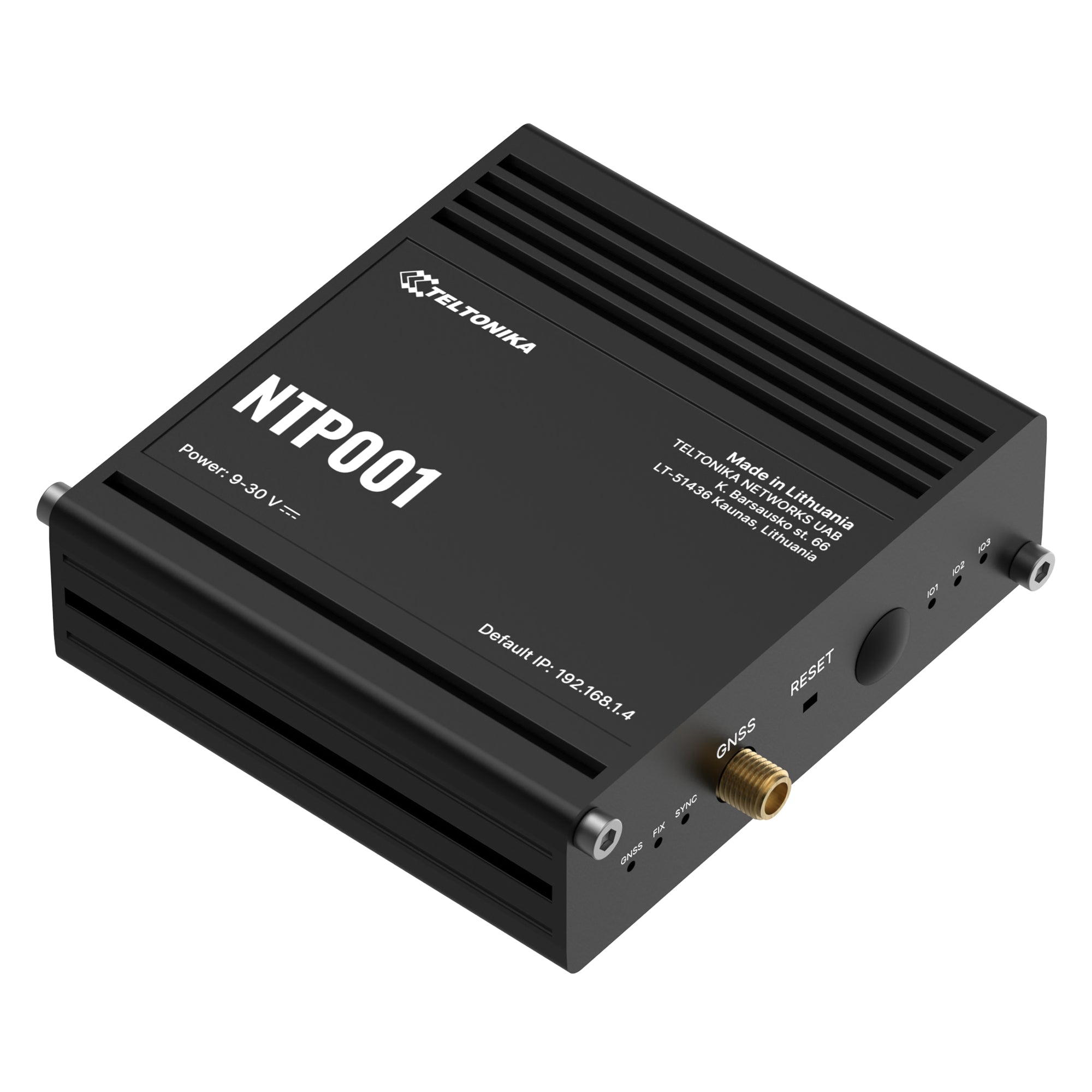 Teltonika NTP001 – Access Point – Wand, 1×10/100 Mbit/s, Schwarz