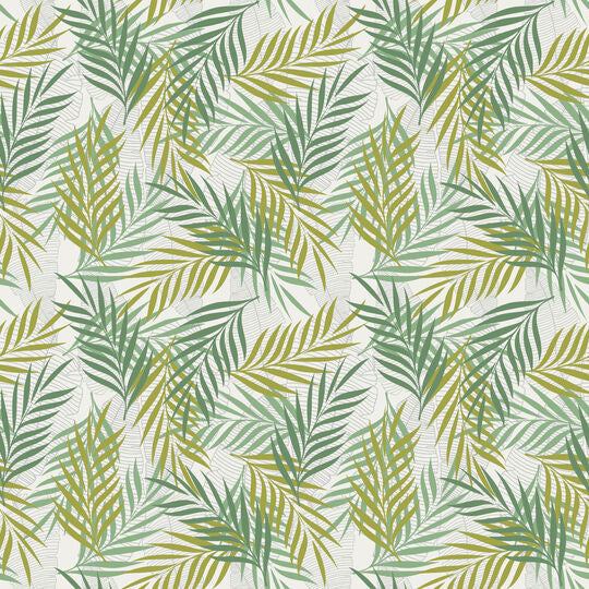 d-c-fix Tischdecke – Ø 140 cm, rund, Polyester, grün, Rain Forest
