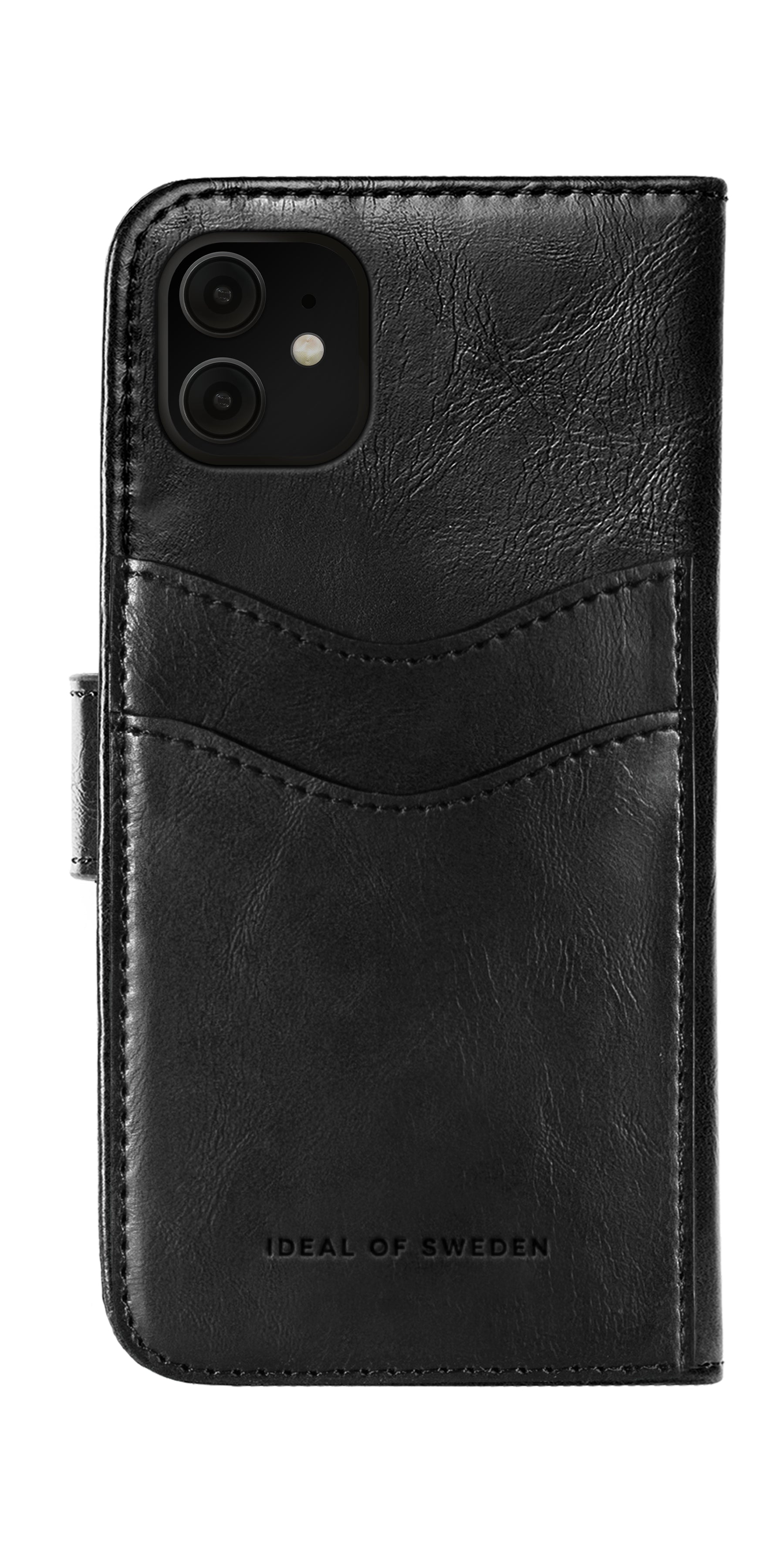 Ideal of Sweden – Booklet-Hülle – für Apple iPhone 11 – schwarz – Kunstleder – mit Kartenfach