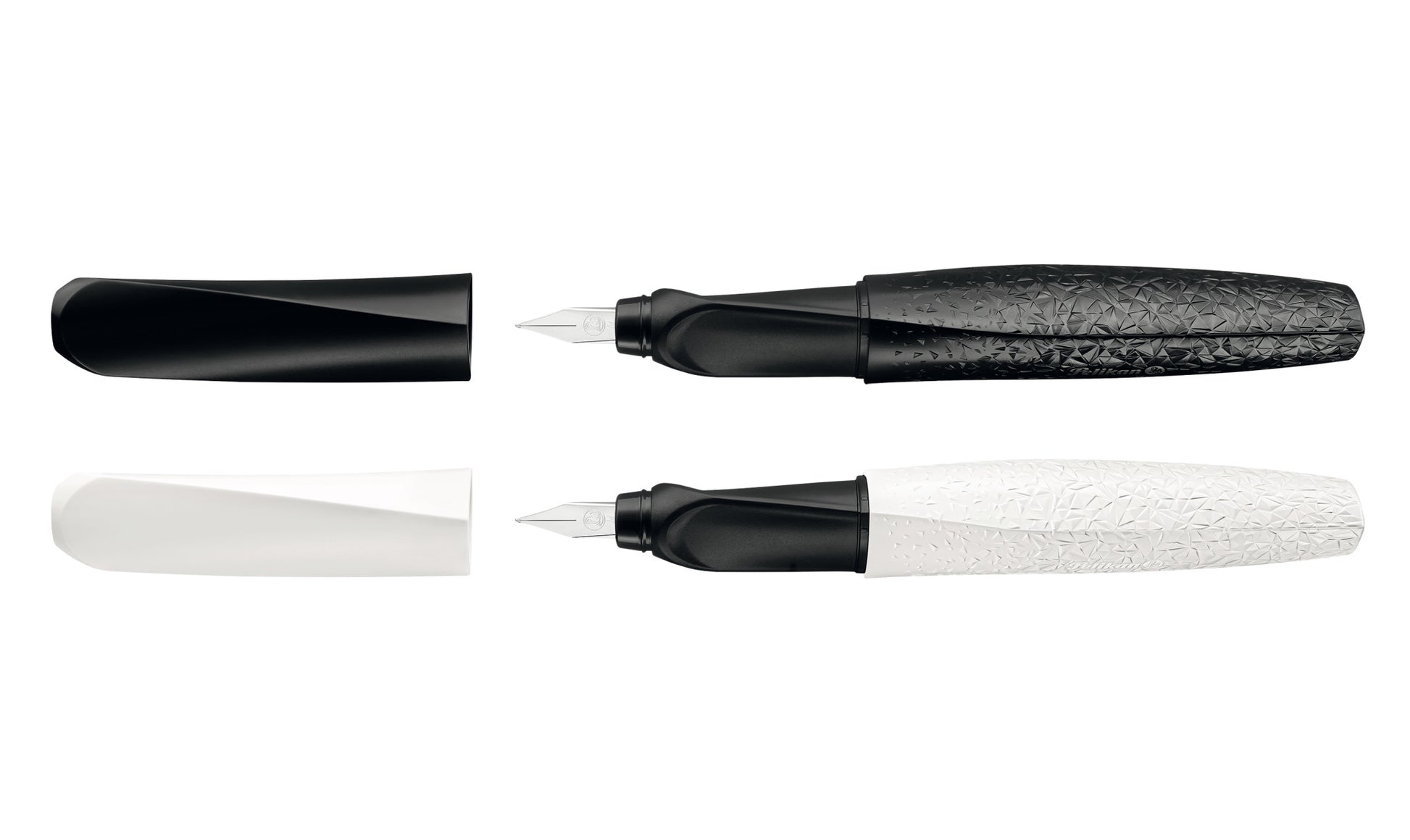 Pelikan Twist Structure – Federspitze M – für Rechts- & Linkshänder – Patronen – 12er Pack
