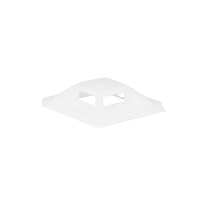 Lanview LVT-CABLEMOUNT-50W – Kabelhalter, Weiss, 50 Stück