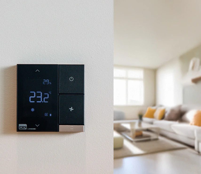 Shelly LinkedGo – Smart-Thermostat – WLAN, Bluetooth, 5–35 °C