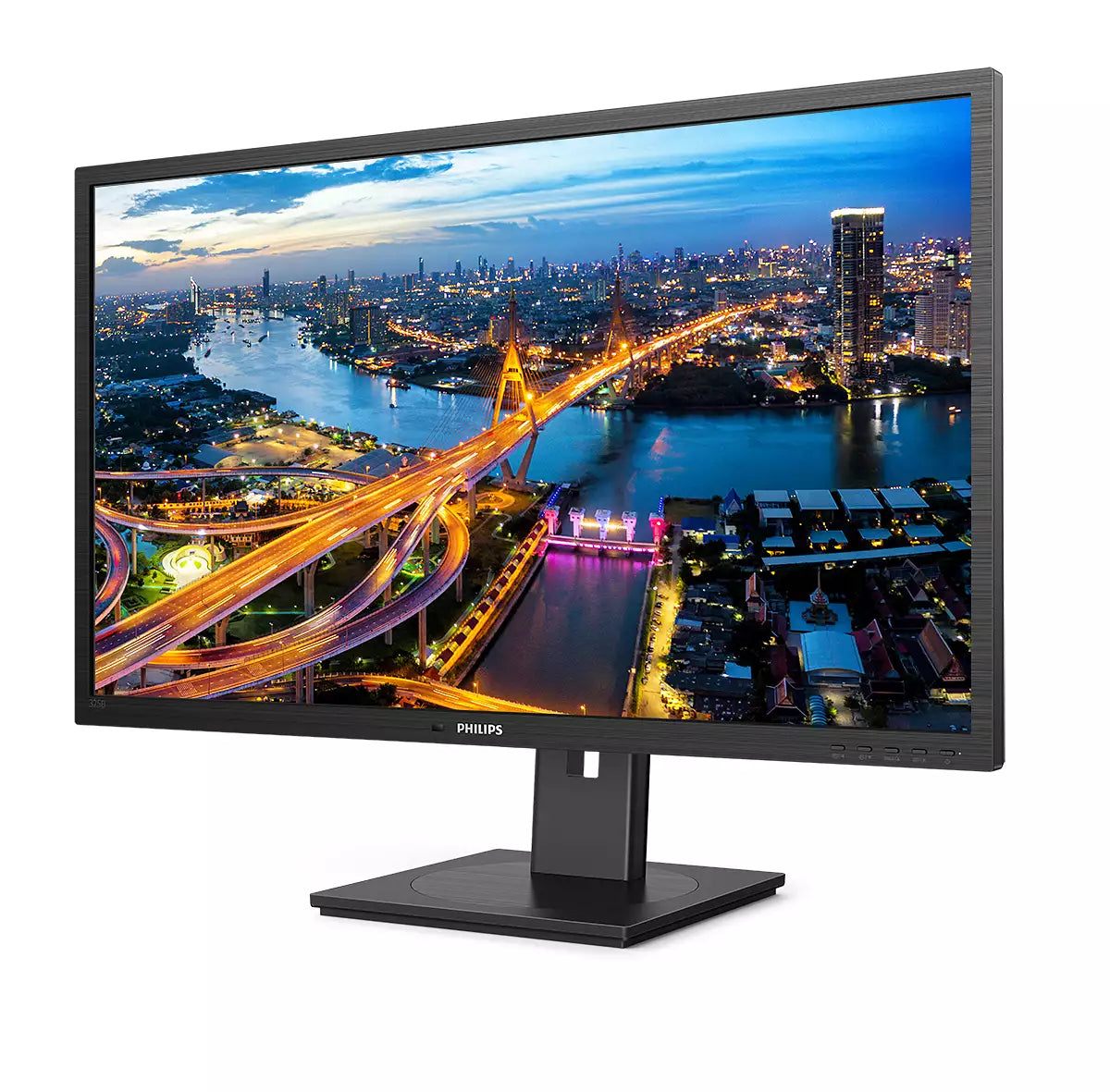 Philips 325B1L/00 – Monitor, 31,5", IPS, 75 Hz, 250 cd/m², USB-C, Lautsprecher, VESA 100 × 100, Schwarz