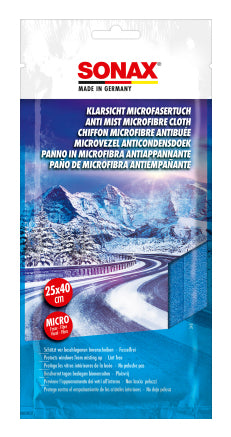 Sonax Mikrofasertuch – für Glas & Innenraum – 24 × 40 cm – 1 Stk.