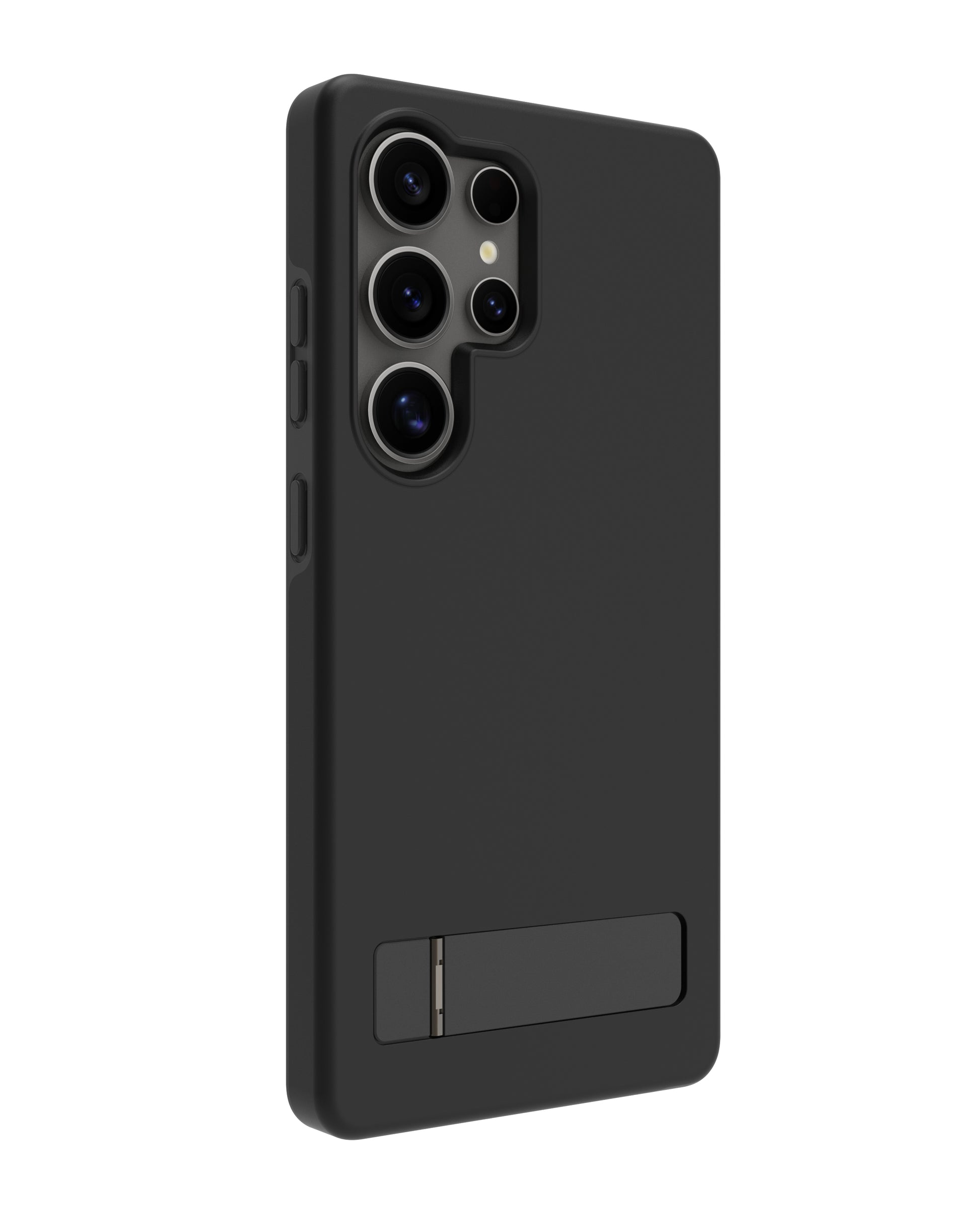 dbramante1928 Iceland Pro Qi2 Kick Backcover – für Samsung Galaxy S25 Ultra, schwarz, bis 3 m sturzsicher