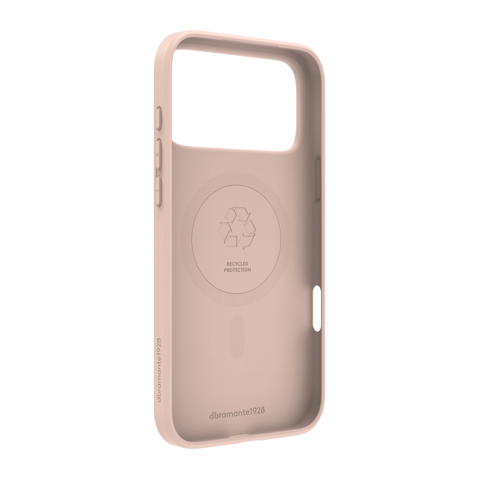 dbramante1928 Greenland Pro MS Backcover – für Apple iPhone 17 Pro Max, Kunststoff, Pink Sand