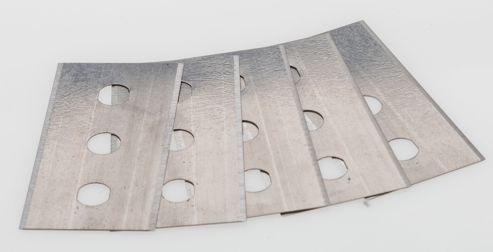 Nordic Quality Ersatzklingen für Metallschaber – 5 Stk. – Metall – 9,0 × 2,7 × 12,7 cm