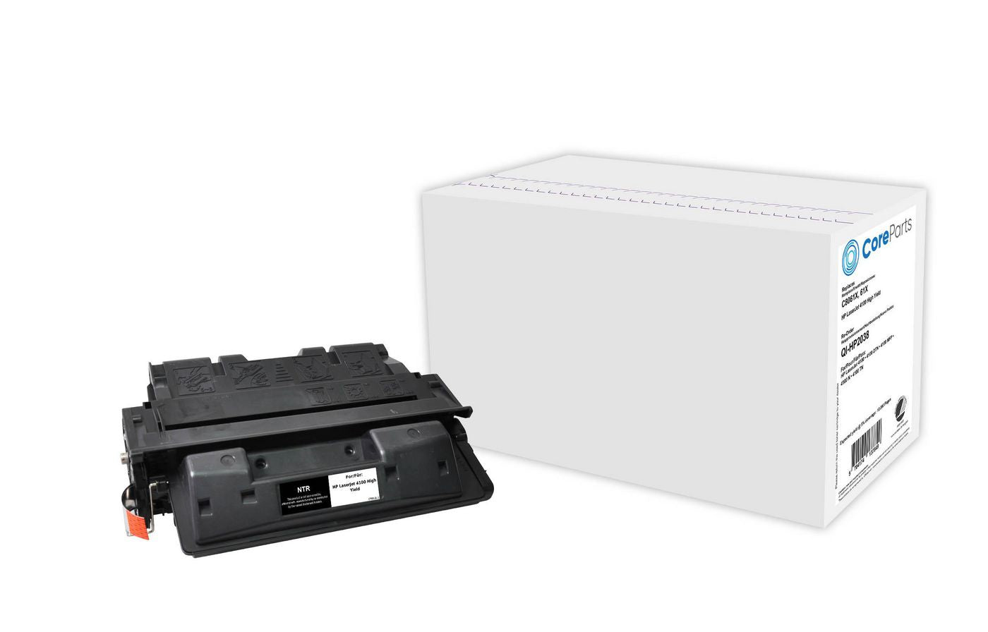CoreParts 61X (APTHP61XE) Schwarzer Toner – Kompatibel XL – 10'000 Seiten – für HP LaserJet 4100