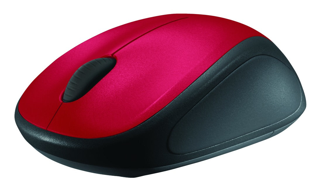 Logitech M235 Maus – Kabellos, Rot