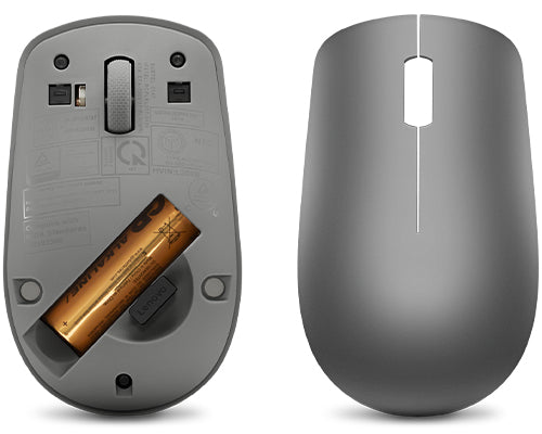 Lenovo 530 – Maus – Kabellos (2,4 GHz), beidhändig, Graphit