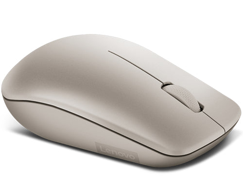 Lenovo 530 – Maus – Kabellos (2,4 GHz), 1200 DPI, beidhändig, Mandel