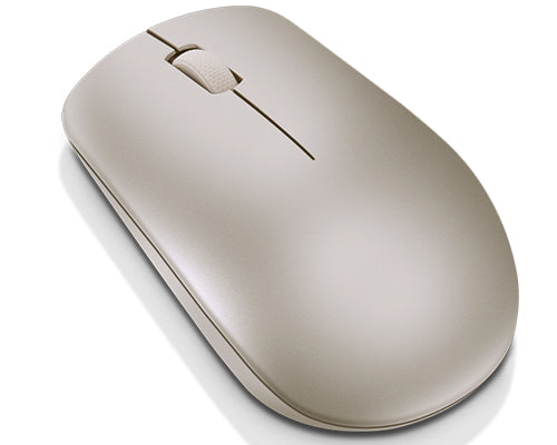 Lenovo 530 – Maus – Kabellos (2,4 GHz), 1200 DPI, beidhändig, Mandel