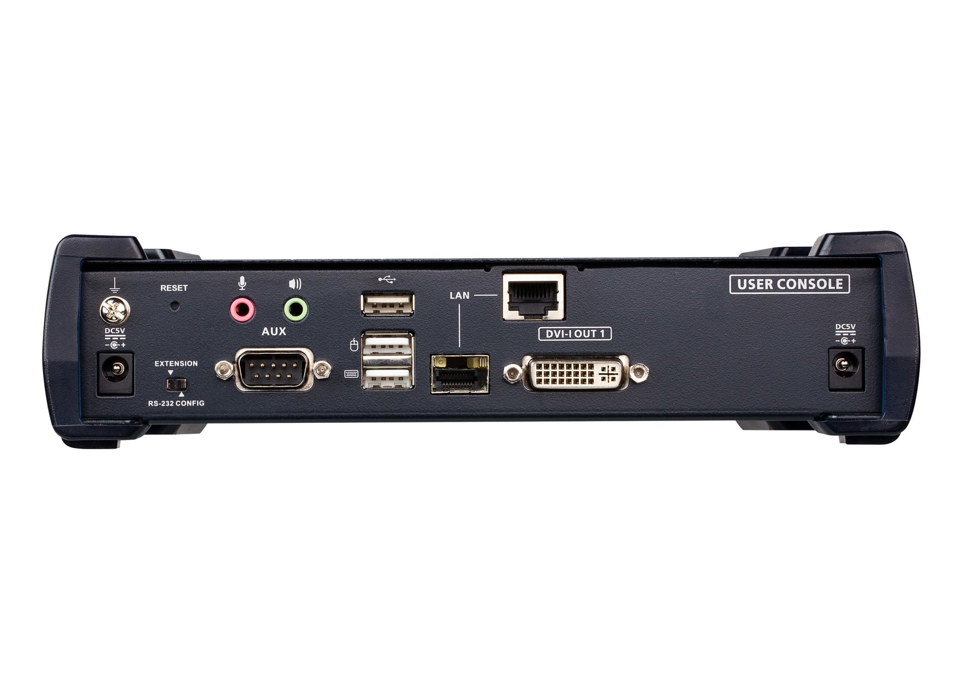 ATEN KE6900AR – KVM über IP Empfänger, DVI-I, USB-A, 1920×1200@60 Hz, 10 km, RS-232