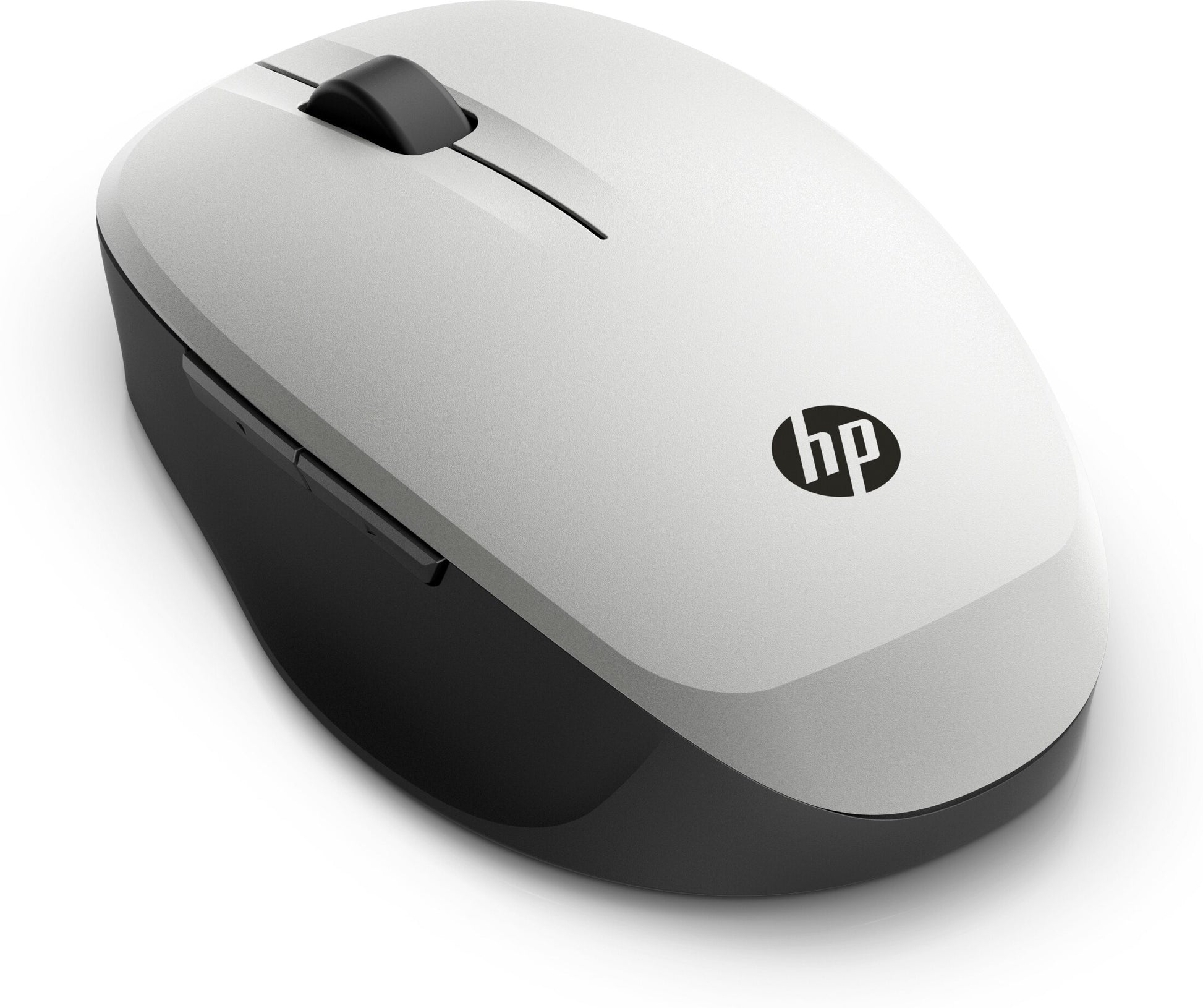 HP Dual Mode Maus – Maus – Kabellos (Bluetooth/2,4 GHz), Beidhändig, Schwarz
