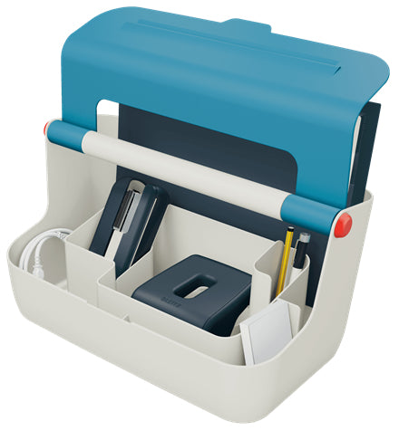 Leitz Aufbewahrungsbox – Blau, Weiss, Kunststoff (ABS)