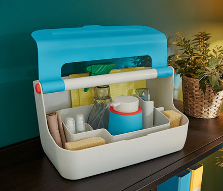 Leitz Aufbewahrungsbox – Blau, Weiss, Kunststoff (ABS)