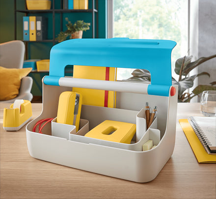 Leitz Aufbewahrungsbox – Blau, Weiss, Kunststoff (ABS)