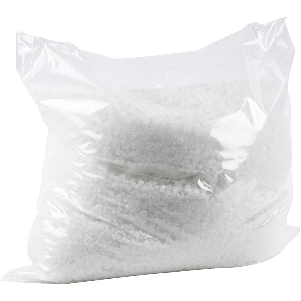 Creativ Company Wachs, Granulat, Weiss, 5 kg, Modell 73405