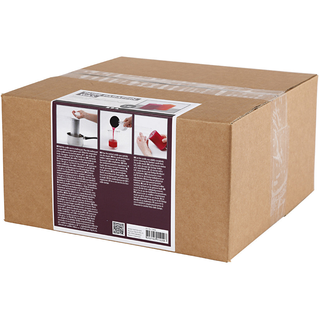 Creativ Company Wachs, Granulat, Weiss, 5 kg, Modell 73405