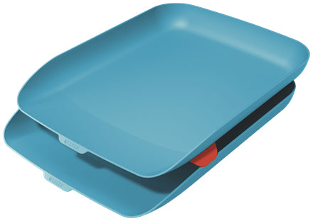 Leitz Briefkorb für A4, Polystyrol (PS), Blau, 274 × 81 × 407 mm